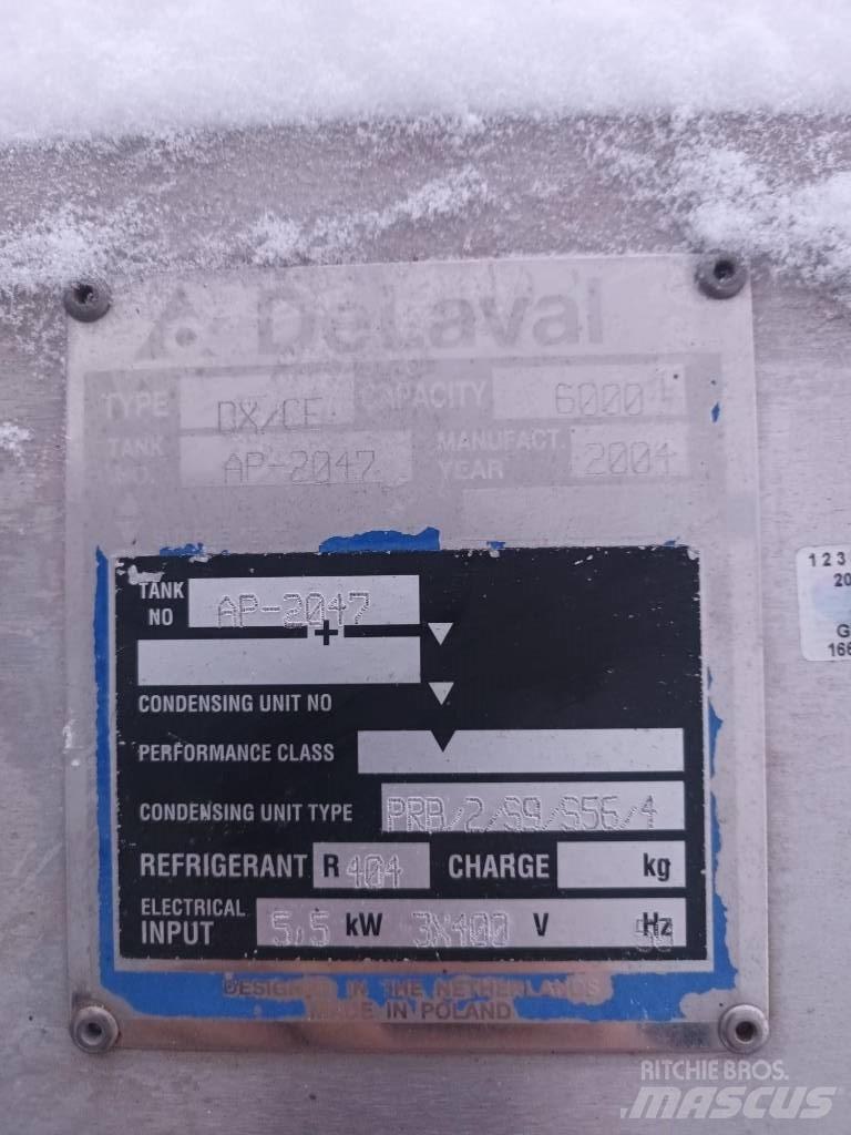 Delaval DX-CE Оборудване за съхранение на мляко