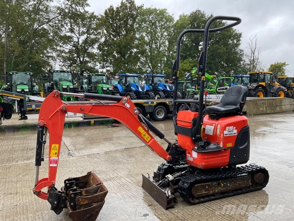 Kubota U 10-3 Мини екскаватори < 7 т
