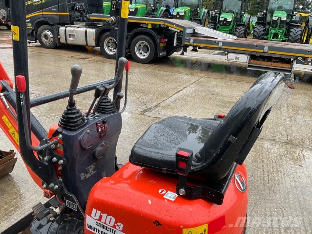 Kubota U 10-3 Мини екскаватори < 7 т