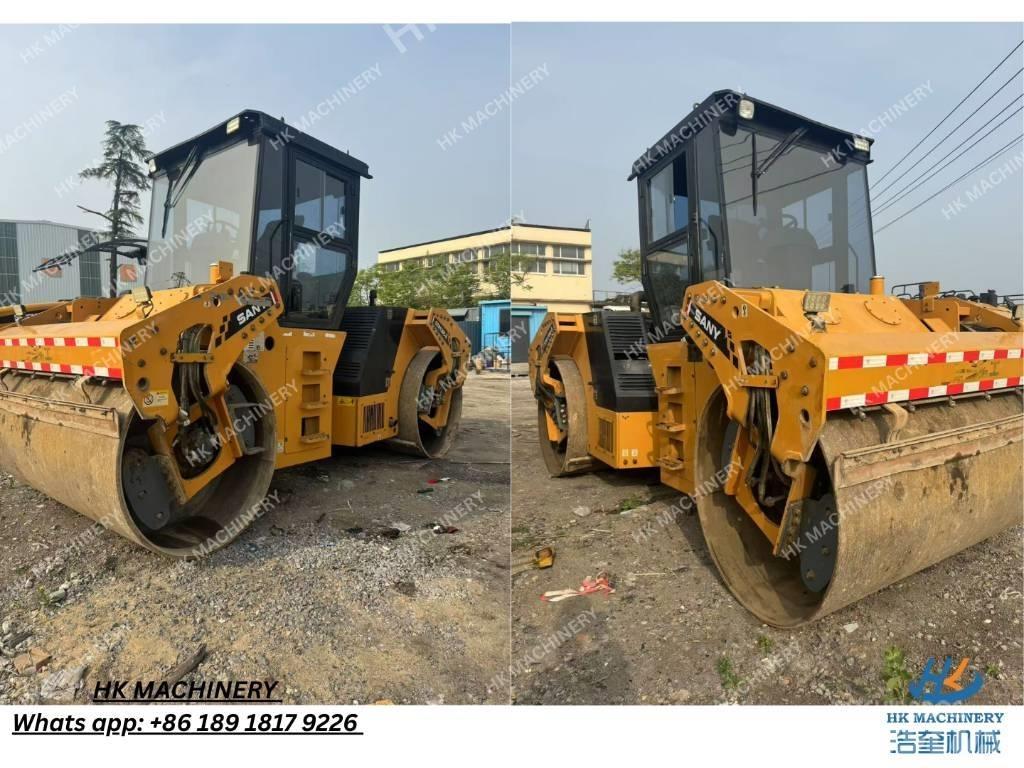 Sany STR130C Двойни барабанни ролки
