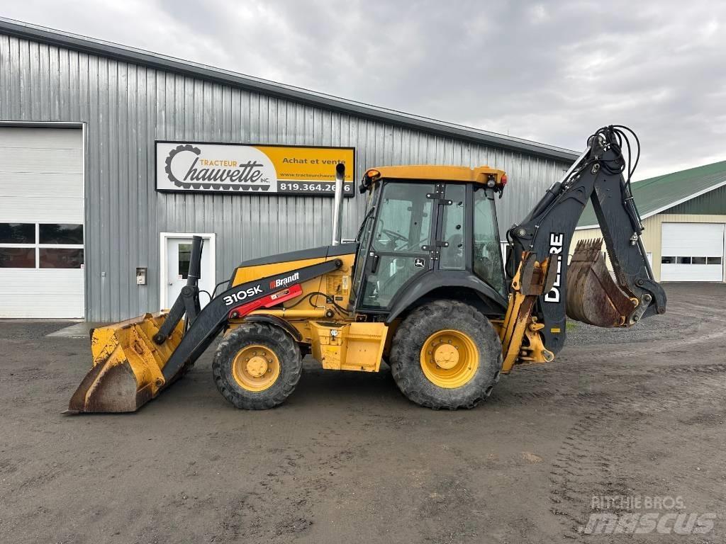John Deere 310 SK Товарач със заден ексватор