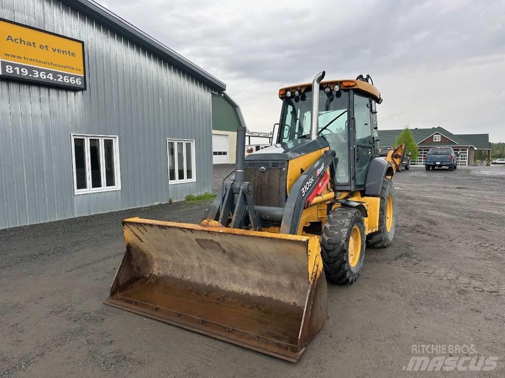 John Deere 310 SK Товарач със заден ексватор