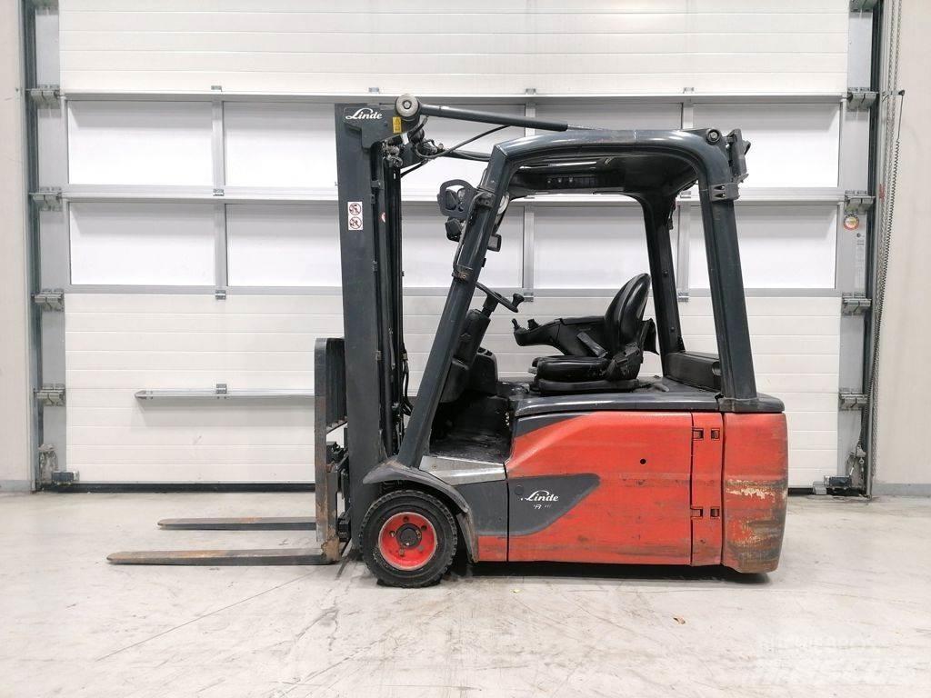 Linde E18L-02 Електрически вилични кари-повдигачи