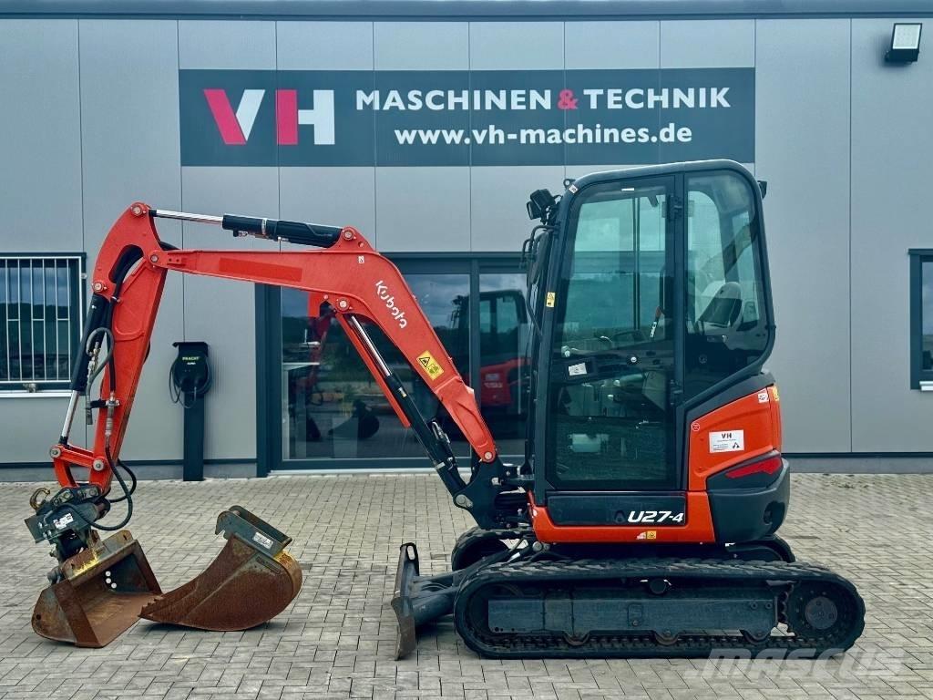 Kubota U 27-4 Мини екскаватори < 7 т