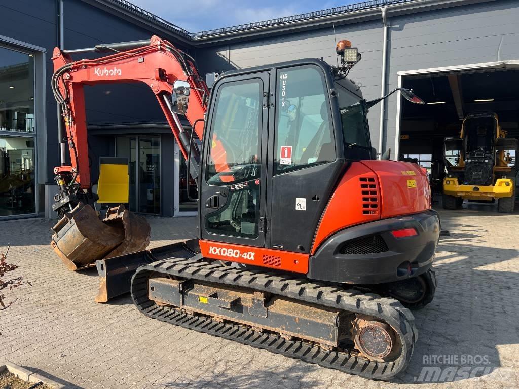 Kubota KX 080-4 Средни екскаватори 7т - 12т