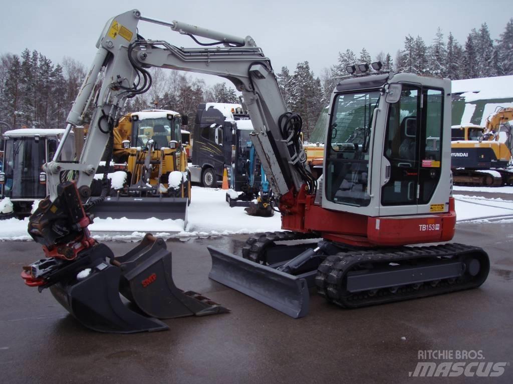 Takeuchi TB153FR Мини екскаватори < 7 т
