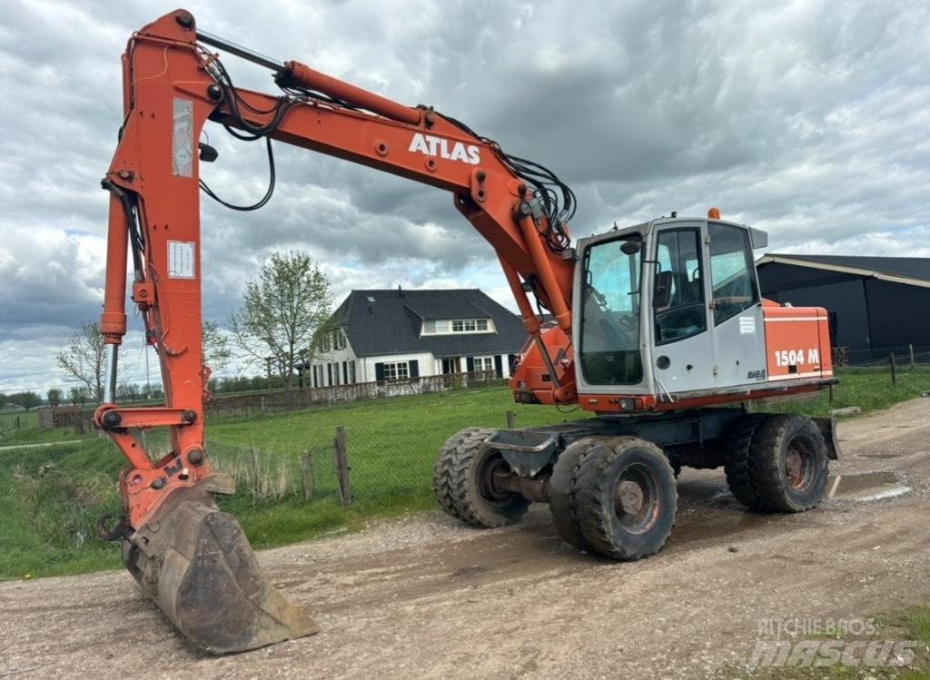 Atlas 1504 Колесни екскаватори