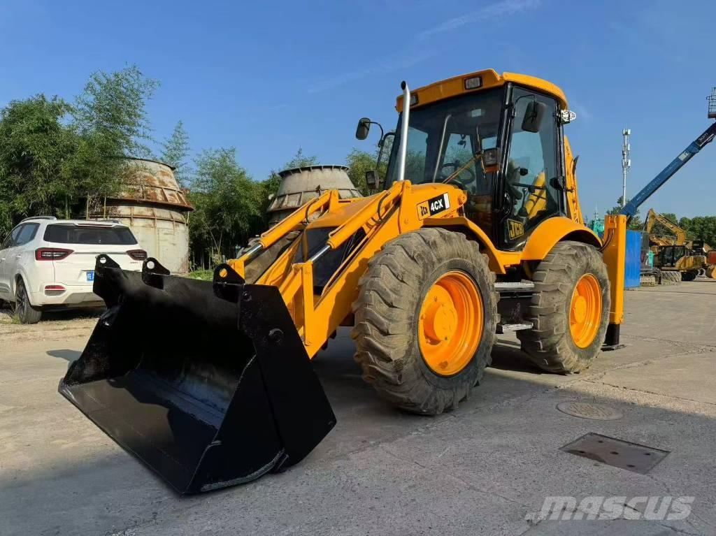 JCB 4 CX Товарач със заден ексватор