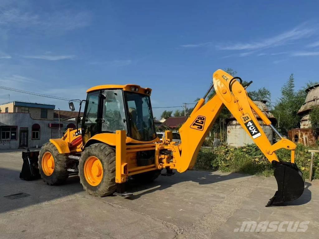 JCB 4 CX Товарач със заден ексватор