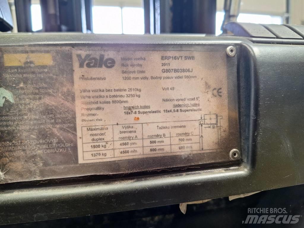 Yale ERP16VT Електрически вилични кари-повдигачи