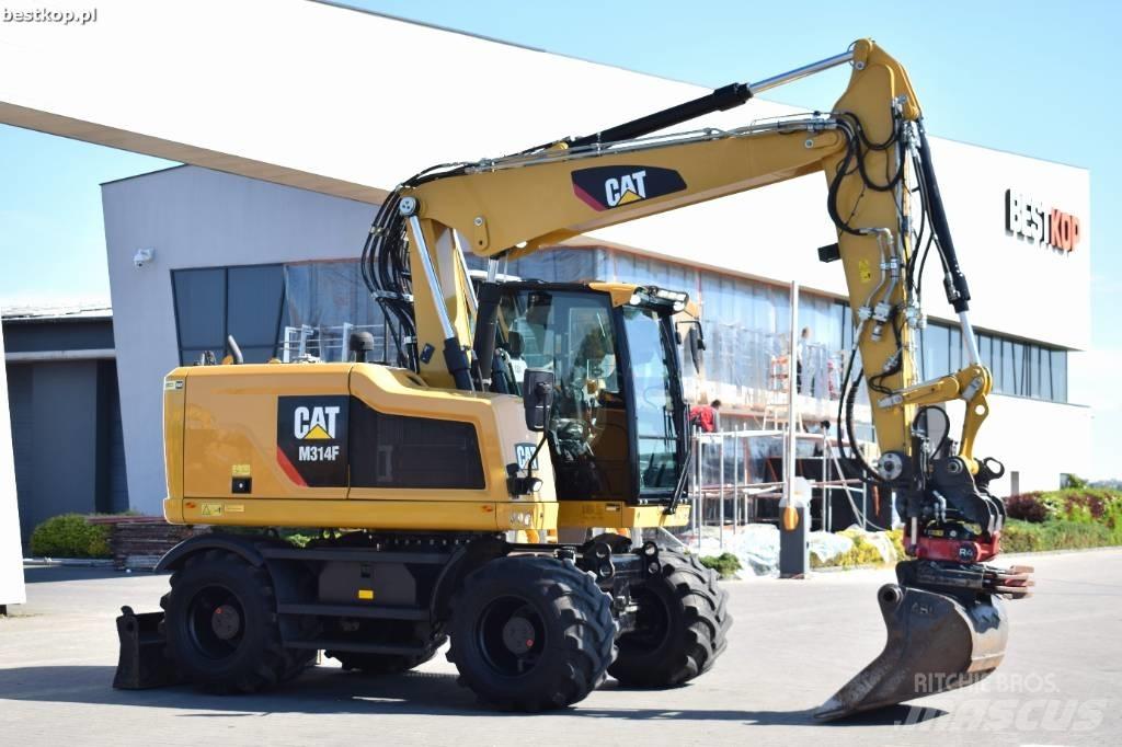 CAT M314F Колесни екскаватори