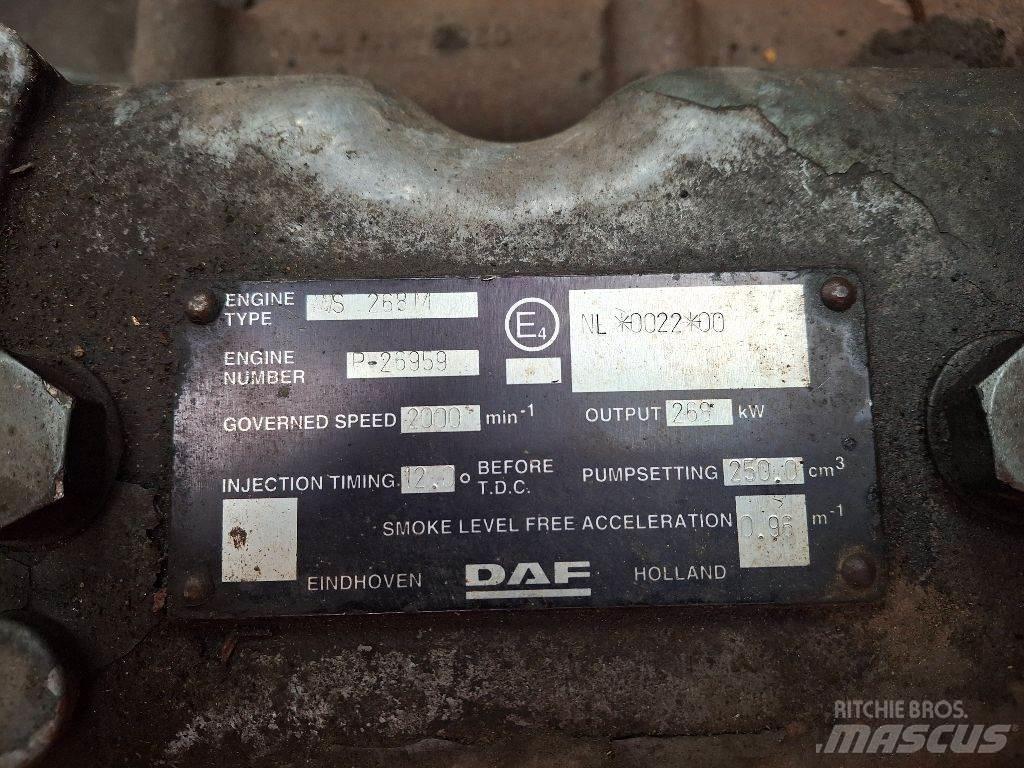 DAF WS268M Двигатели