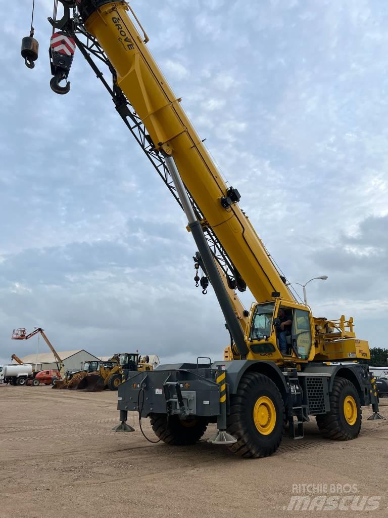 Grove GRT 8100 Кранове за тежък терен