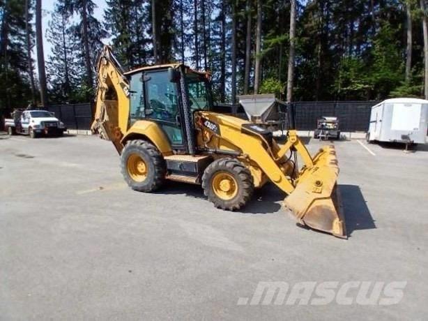CAT 430 F Товарач със заден ексватор