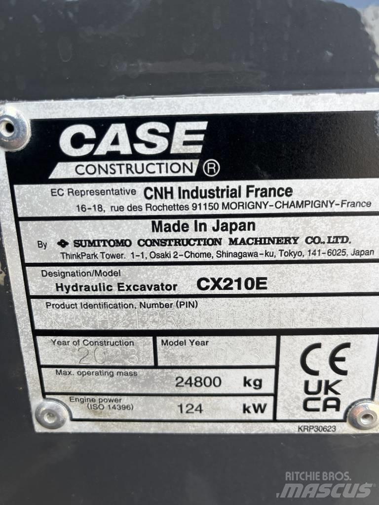 CASE CX 210 E Верижен екскаватор