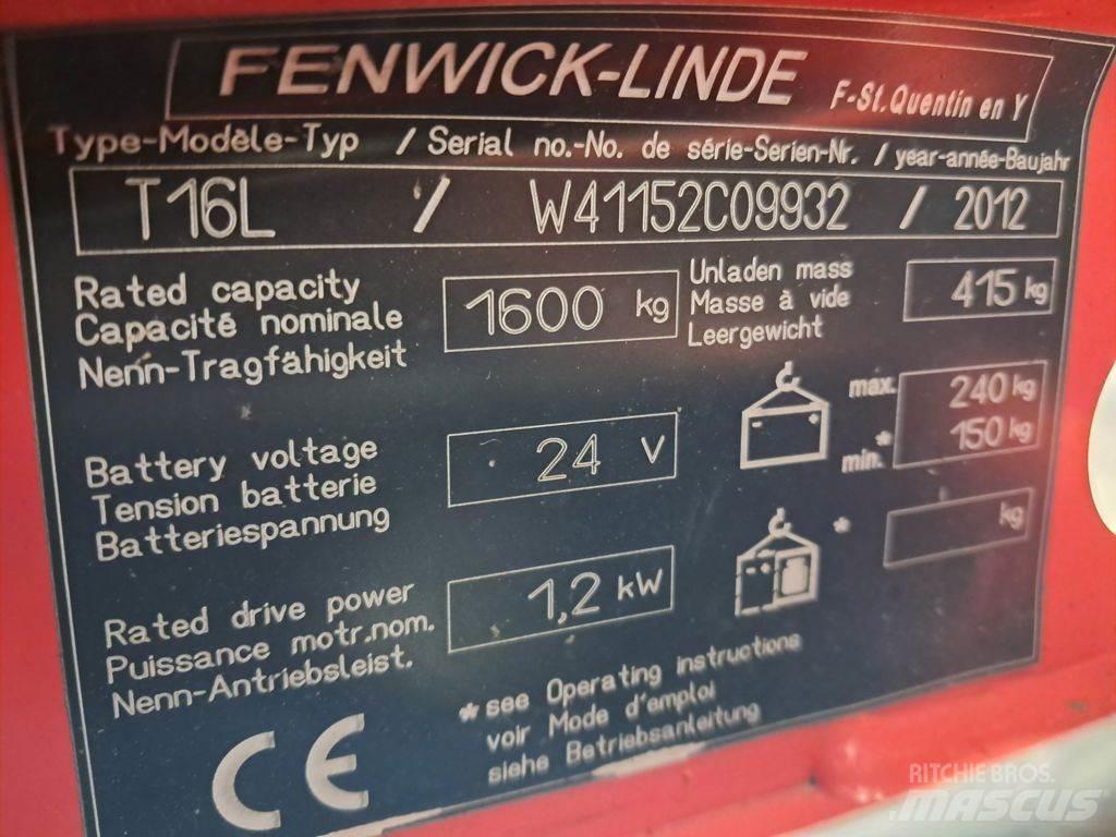Linde T16L Нископовдигач