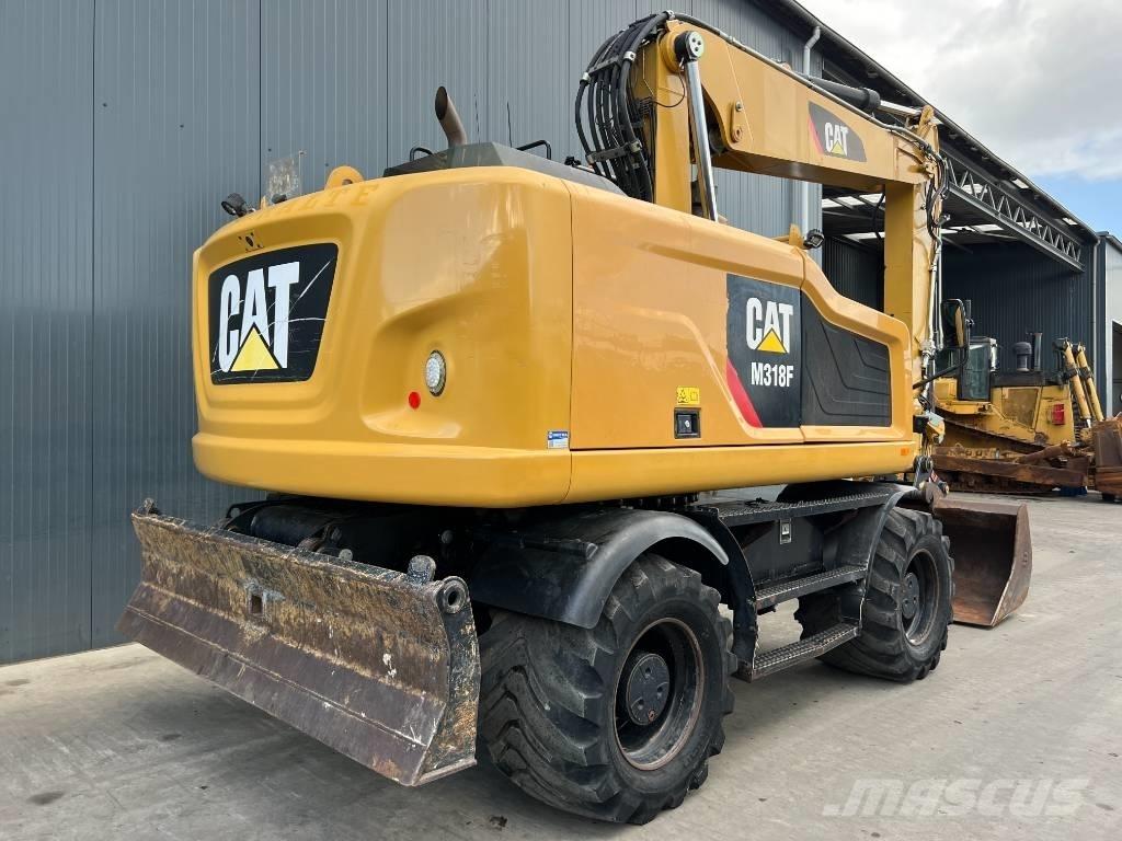 CAT M318F Колесни екскаватори