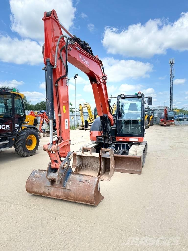 Kubota KX 080-4 Средни екскаватори 7т - 12т