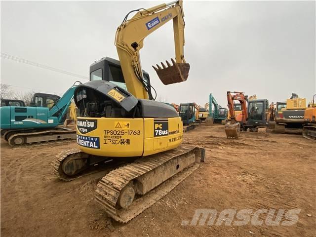 Komatsu pc78us Верижен екскаватор