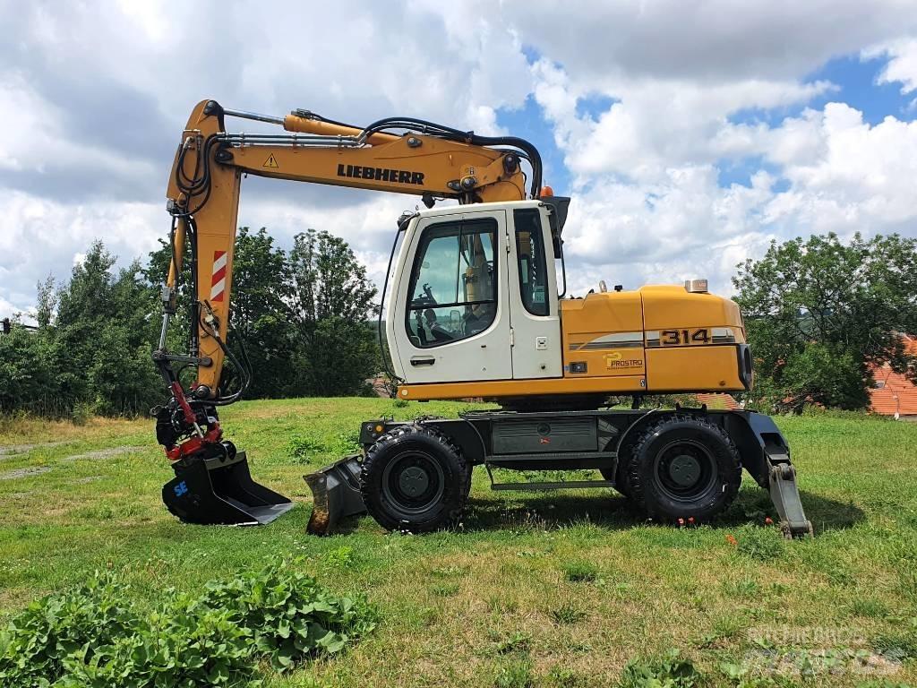 Liebherr A314 Колесни екскаватори