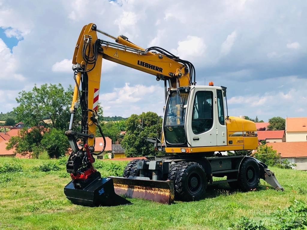 Liebherr A314 Колесни екскаватори