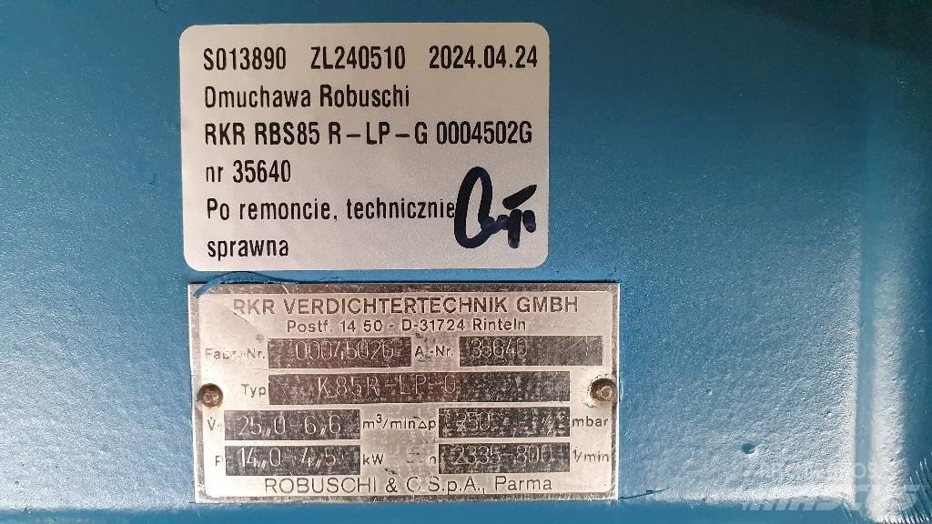 Robuschi RBS 85 Компресорни аксесоари