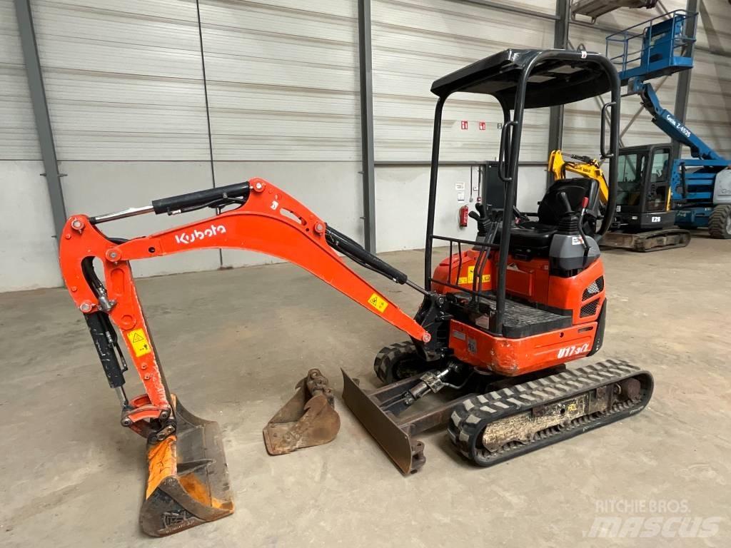Kubota U 17-3 A Мини екскаватори < 7 т