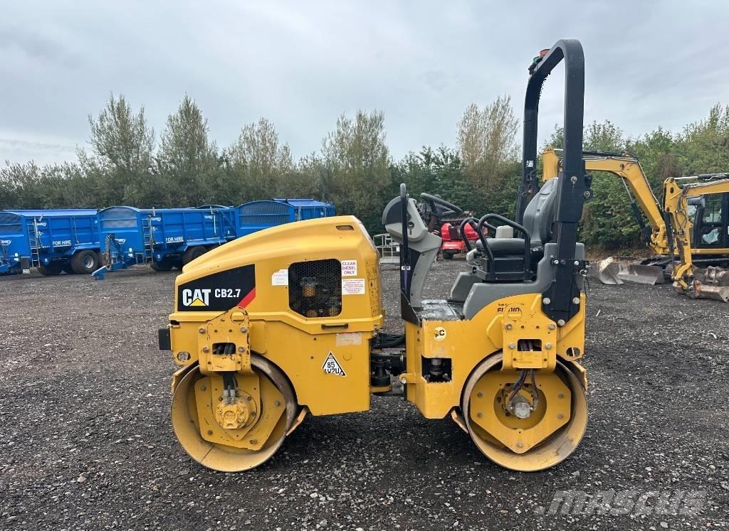 CAT CB 2.7 Двойни барабанни ролки
