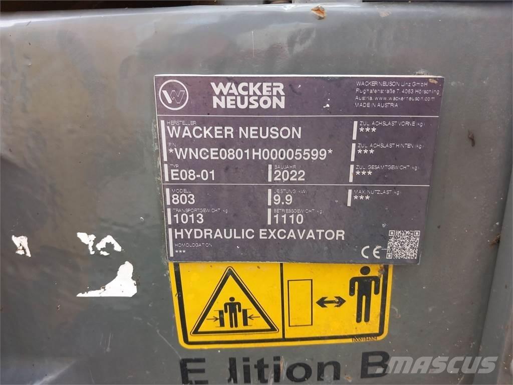 Wacker Neuson 803 Верижен екскаватор