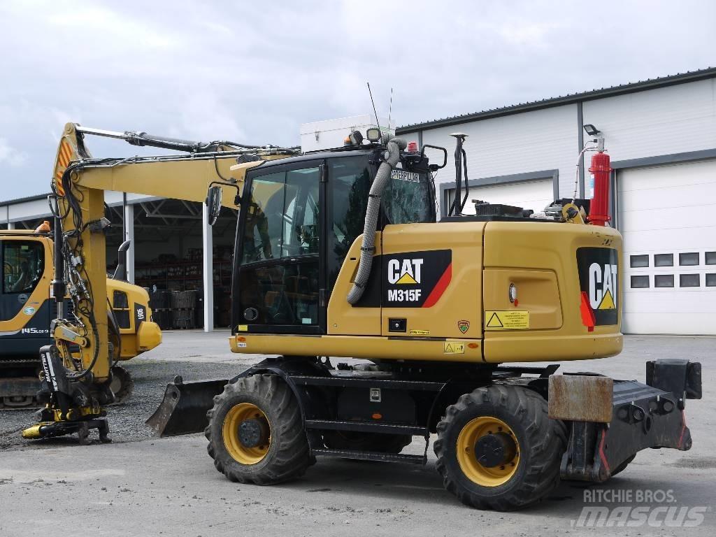 CAT M 315 F Колесни екскаватори