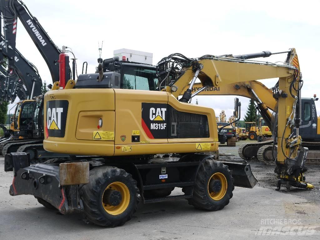 CAT M 315 F Колесни екскаватори