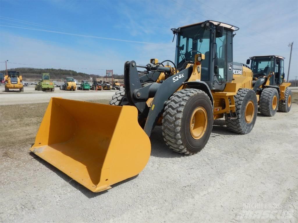 John Deere 524K Колесни товарачи