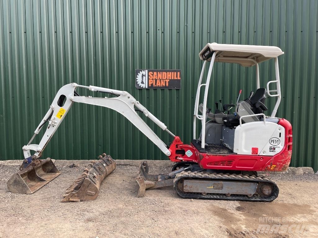 Takeuchi TB 216 Мини екскаватори < 7 т