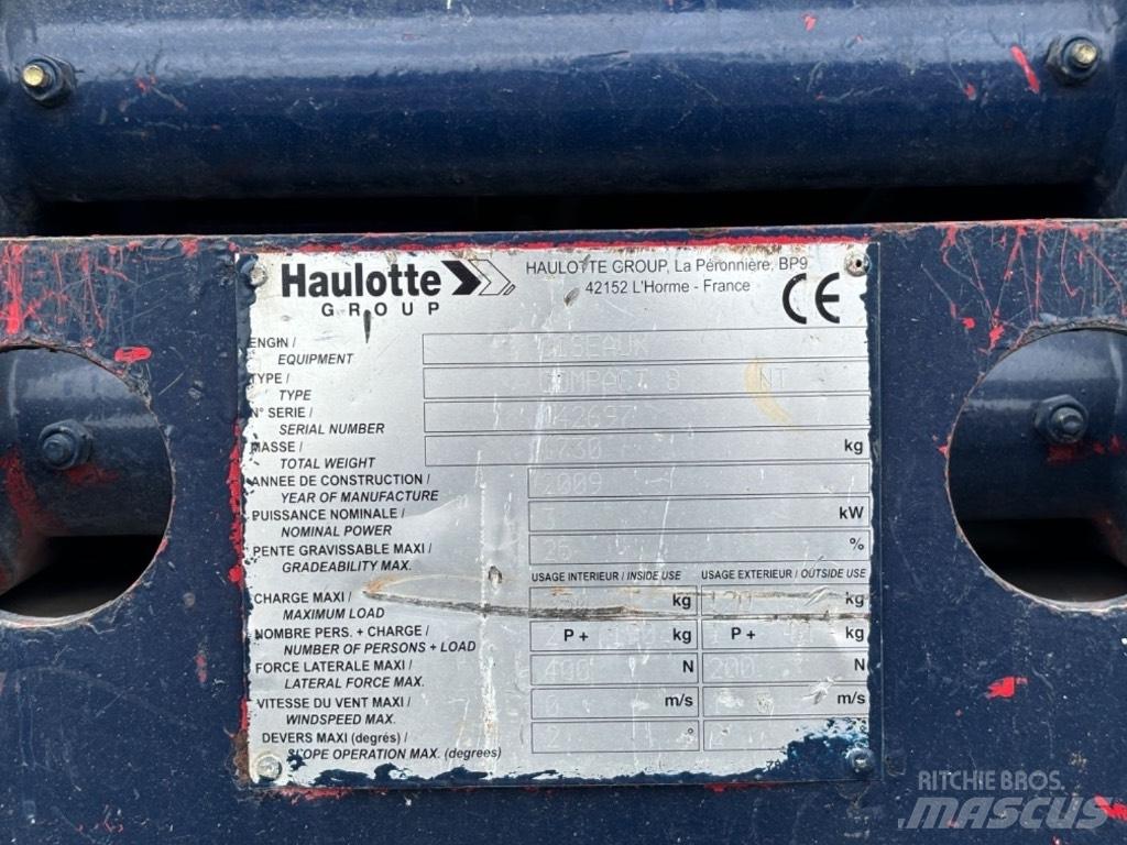 Haulotte Compact 8 Ножични работни платформи
