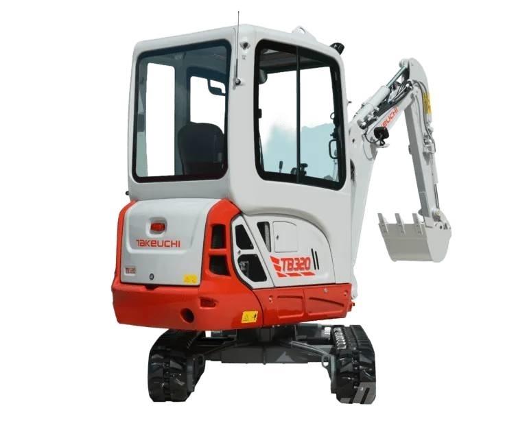 Takeuchi TB320 Мини екскаватори < 7 т