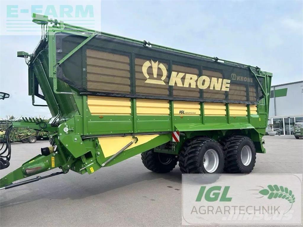 Krone tx 460 Ремаркета за зърно / силаж
