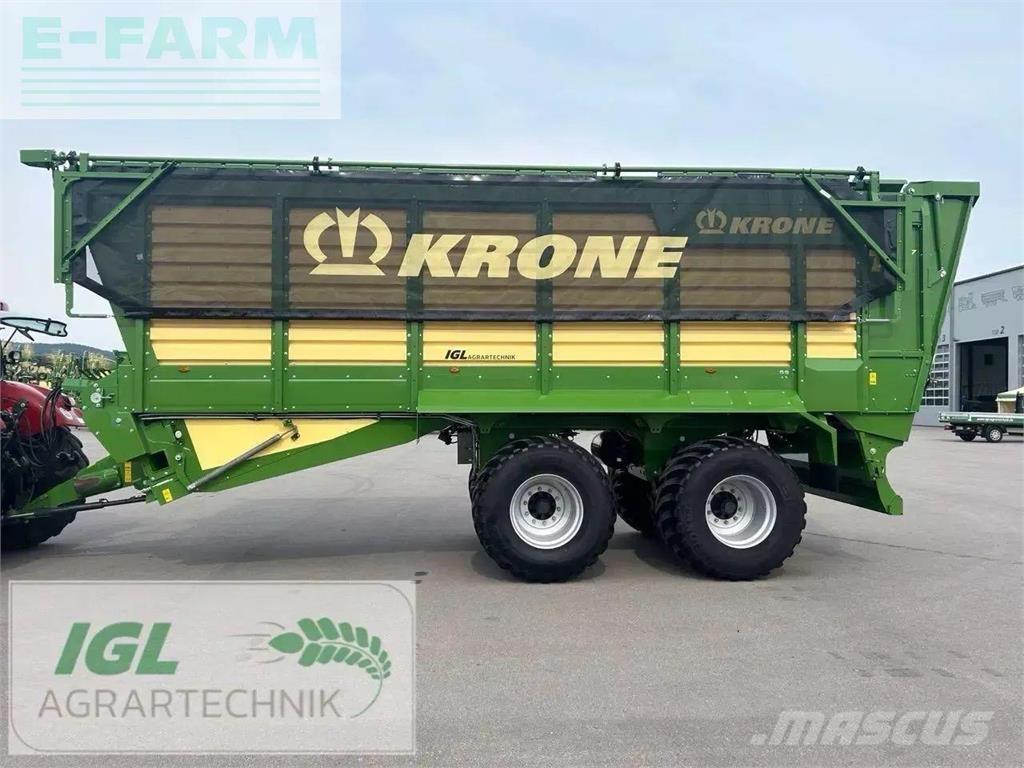 Krone tx 460 Ремаркета за зърно / силаж
