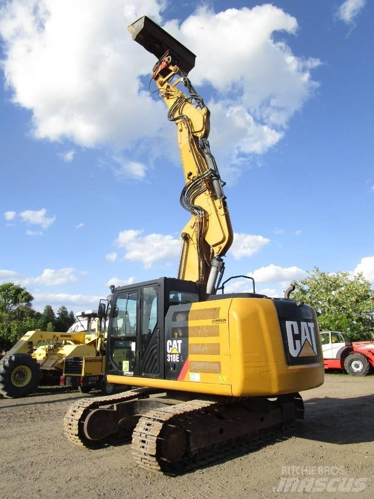 CAT 318 E L Верижен екскаватор