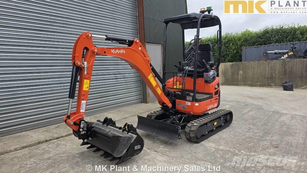 Kubota U 17-3a Мини екскаватори < 7 т