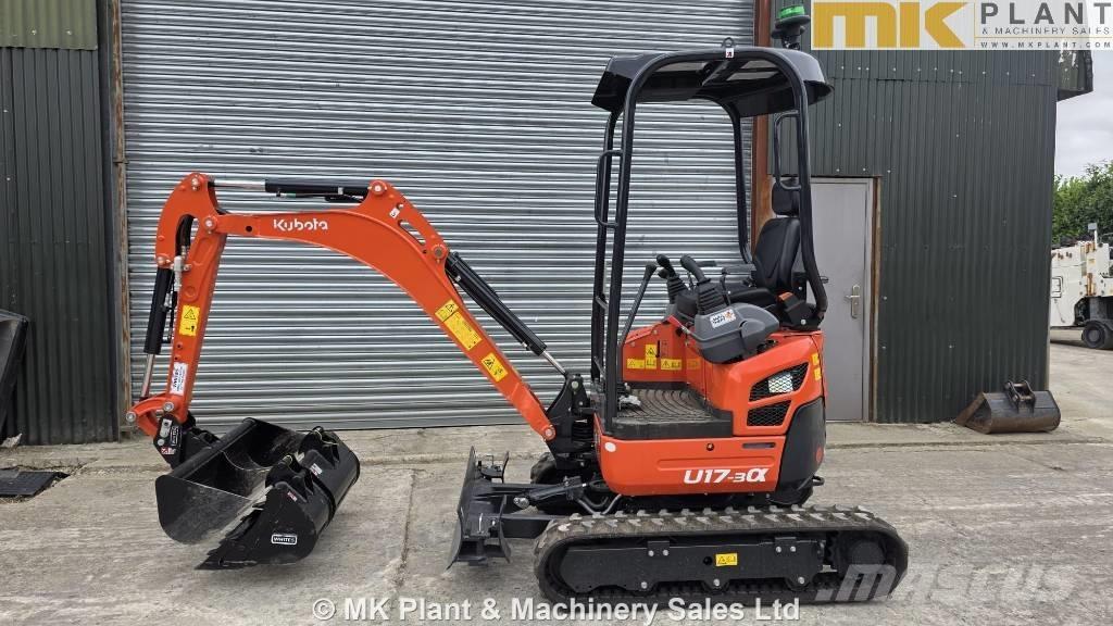 Kubota U 17-3a Мини екскаватори < 7 т