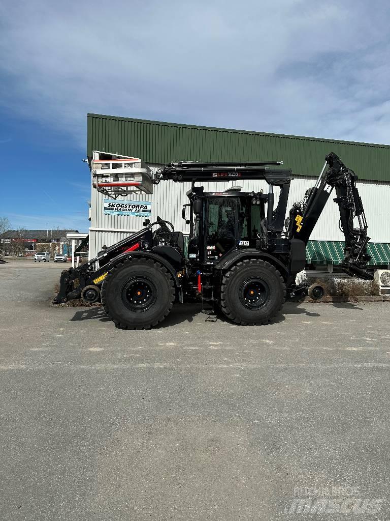 Huddig 1260D Rail Товарач със заден ексватор