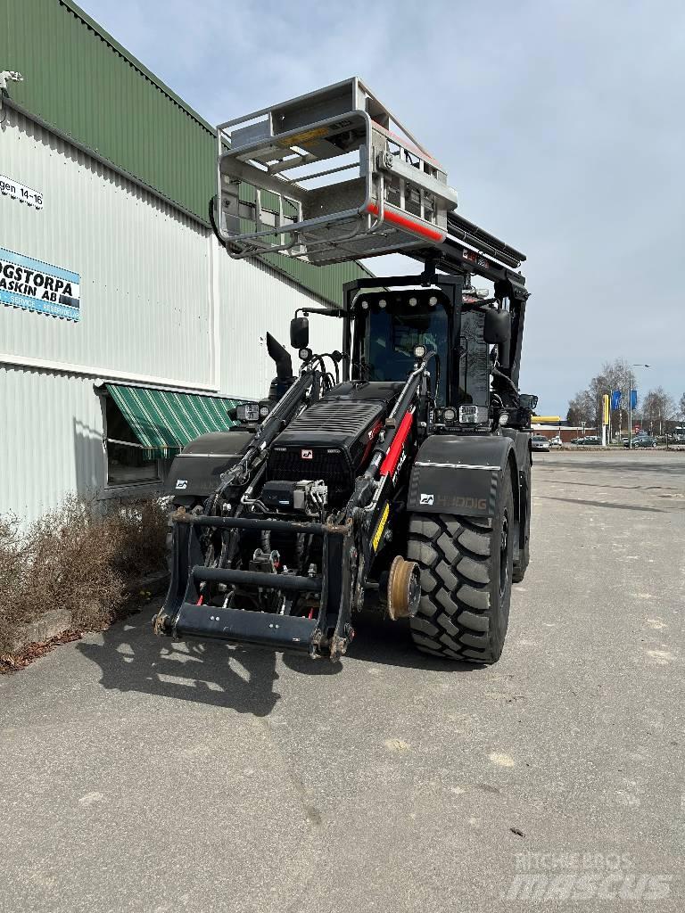 Huddig 1260D Rail Товарач със заден ексватор