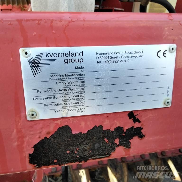 Kverneland MSC 400 Редосеялки