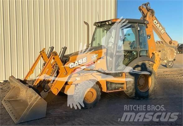 CASE 580SN Товарач със заден ексватор