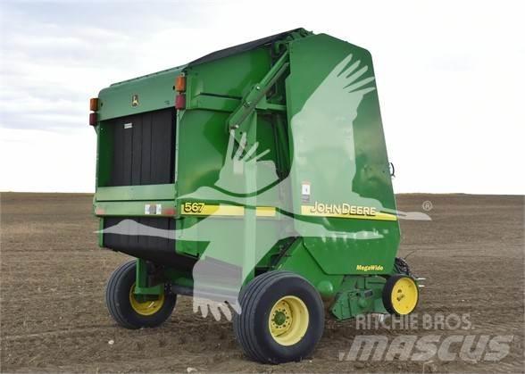 John Deere 567 Сламопреси за кръгли бали
