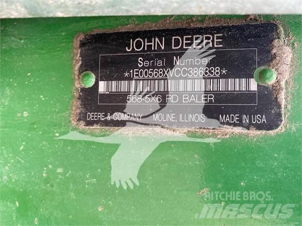 John Deere 568 Сламопреси за кръгли бали
