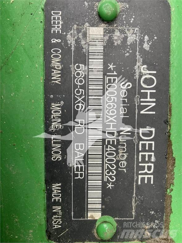 John Deere 569 Сламопреси за кръгли бали
