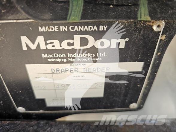 MAC DON FD250 Глави за комбайн