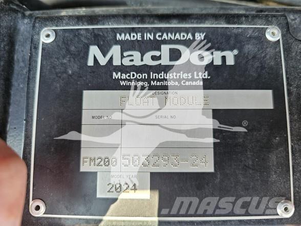 MAC DON FD250 Глави за комбайн