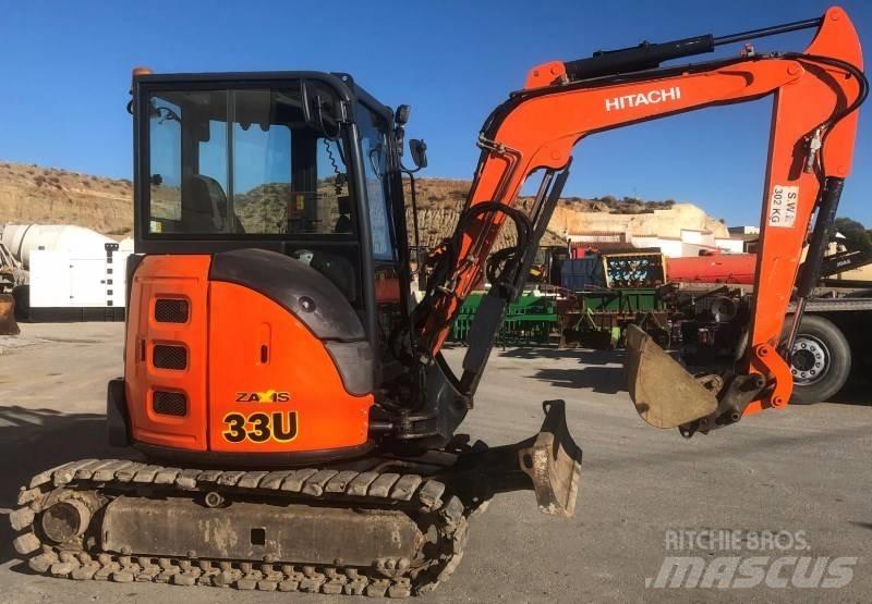 Hitachi ZX 33 U-5 A Мини екскаватори < 7 т